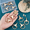 WADORN Alloy Clasps for Purse Making Supplies DIY-WR0001-27-5
