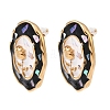 304 Stainless Steel Stud Earrings for Women EJEW-A164-04C-G-2