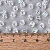 FGB Transparent Colours Glass Seed Beads SEED-Q040-07A-B01-4