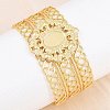 304 Stainless Steel Cuff Bangle Making BJEW-P363-01G-1