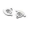 304 Stainless Steel Charms STAS-S153-02P-2