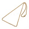 304 Stainless Steel Cable Chains Necklaces NJEW-O058-12G-2