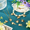 10Pcs Brass Pendants PALLOY-TAC0270-7