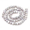 Natural Cultured Freshwater Pearl Beads Strands PEAR-N014-05I-2