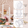 Glass Candle Holders AJEW-WH0270-124-4