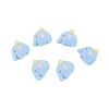 Opaque Resin Cabochons RESI-T053-02-4