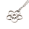 Non-Tarnish Stainless Steel Pendants Necklaces NJEW-K267-01A-P-1