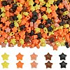 1200Pcs 5 Colors Opaque Acrylic Beads MACR-SZ0001-88-1