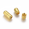 Brass Capsule Lace Lock Buckles KK-WH0033-32G-1