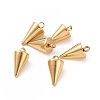 Ion Plating(IP) 304 Stainless Steel Pendants LS-STAS-G214-47G-02A-1