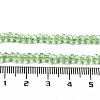 Electroplate Transparent Glass Beads Strands EGLA-A035-T3mm-A09-4