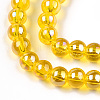 Electroplate Transparent Glass Beads Strands LS-GLAA-T032-T4mm-AB11-2