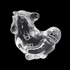 Synthetic Quartz Crystal Sculpture Display Decorations DJEW-Q001-03-2