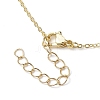 Lampwork Pendant Necklaces for Women NJEW-JN04807-5