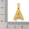 Ion Plating(IP) 304 Stainless Steel Pendants STAS-U024-01A-3