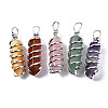 Natural & Synthetic Gemstone Big Pendants G-Q997-003-1