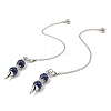 Natural Lapis Lazuli Pointed Dowsing Pendulums G-K338-29P-03-1