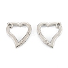 Zinc Alloy Spring Gate Rings X-PALLOY-L233-05A-P-2