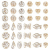 100G Pearlized Opaque Acrylic Beads OACR-TA0004-41B-3