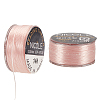 Nylon Beading Thread NWIR-WH0005-10N-1