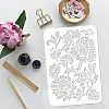 Large Plastic Reusable Drawing Painting Stencils Templates DIY-WH0202-513-3