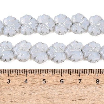Czech Pressed Glass Beads GLAA-I061-51A-1
