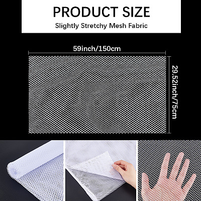Polyester Mesh Fabric DIY-WH20002-182A-02-1