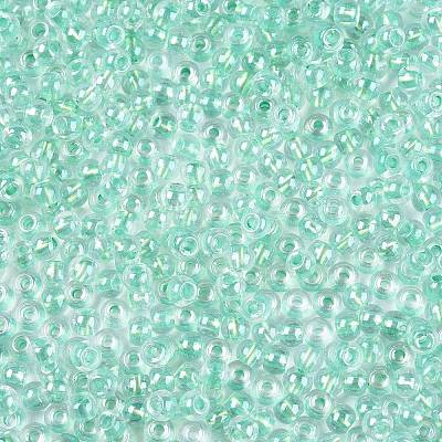 6/0 Transparent Inside Colours Glass Seed Round Beads X1-SEED-N006-004C-1