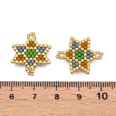 MIYUKI & TOHO Handmade Japanese Seed Beads Links SEED-A027-Z16-1