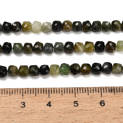 Natural Green Tourmaline Beads Strands GG-CBAA9B4-D01-02-1