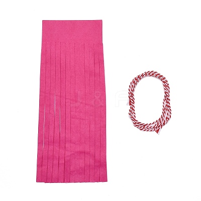Paper Tassel Banner AJEW-WH0007-01M-1