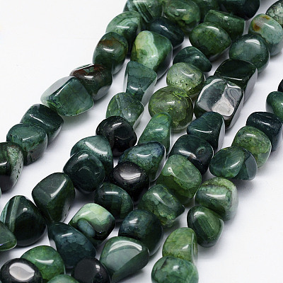 Natural Agate Beads Strands G-F518-03-1