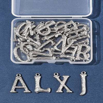 26Pcs 26 Styles Brass Pendants KK-FS0001-65P-1