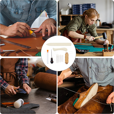 Leather Craft Kits AJEW-CL0005-14-1