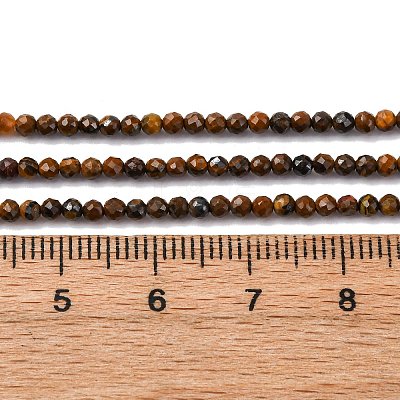 Natural Tiger Iron Beads Strands G-RM250104-B5-1