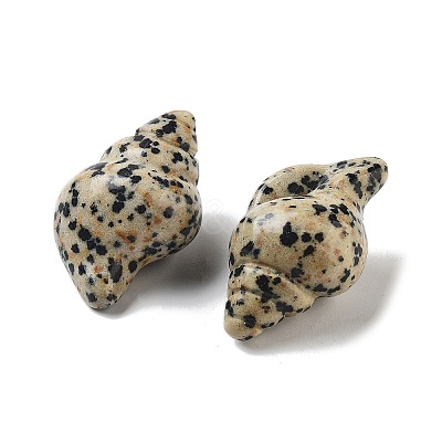 Natural Dalmatian Jasper Carved Figurines DJEW-L023-H13-1