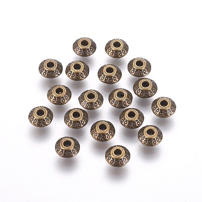 Tibetan Style Alloy Beads K0NRP071-1