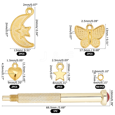 Nail Art Decoration Sets DIY-AR0001-44-1