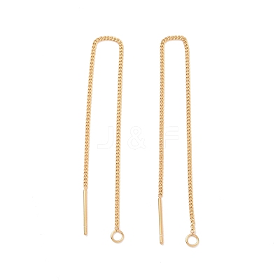 Ion Plating(IP) 304 Stainless Steel Stud Earring Finding STAS-E161-07G-1