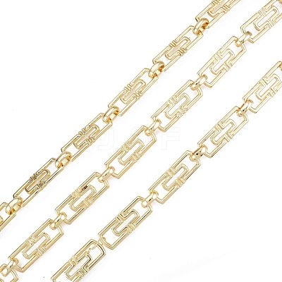 Rectangle Alloy Link Chains LCHA-N01-18-1
