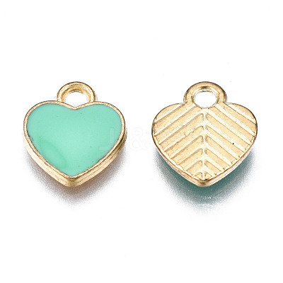 Alloy Enamel Charms ENAM-S121-041E-1