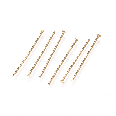 304 Stainless Steel Flat Head Pins STAS-L238-006E-G-1