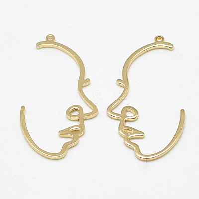 Brass Pendants KK-S347-121-1