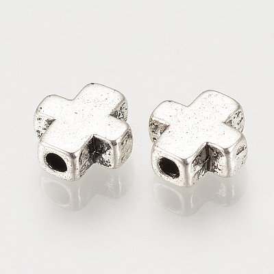 Tibetan Style Alloy Beads X-TIBEP-S315-44AS-RS-1