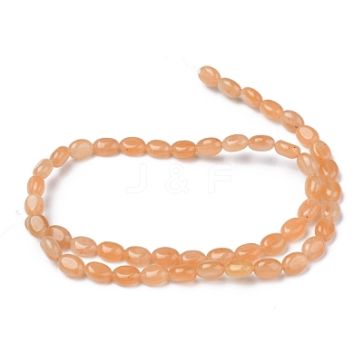 Natural Red Aventurine Bead Strands G-Z006-A11-1