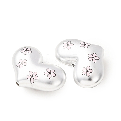 Plating Printed Acrylic Beads AC-CBA655C-09-1