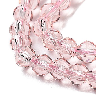 Transparent Glass Beads Strands GLAA-A014-03A-1