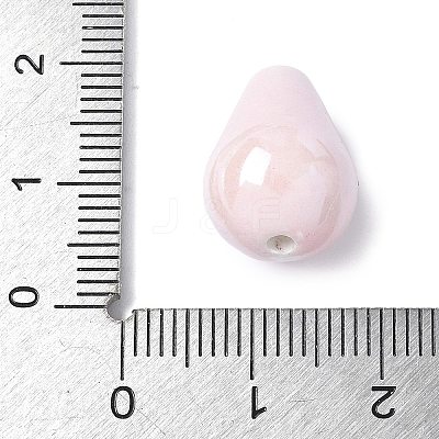 Glazed Porcelain Beads PORC-C005-01B-1