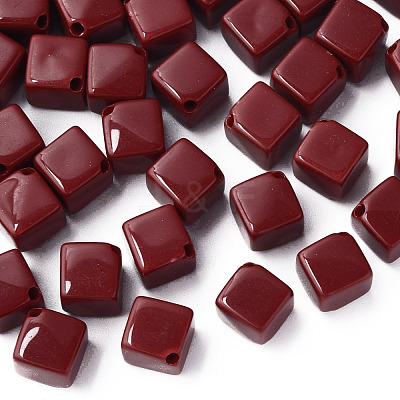 Opaque Acrylic Beads MACR-S373-135-A01-1