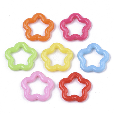 Opaque AS Plastic Linking Rings MACR-T039-017-1